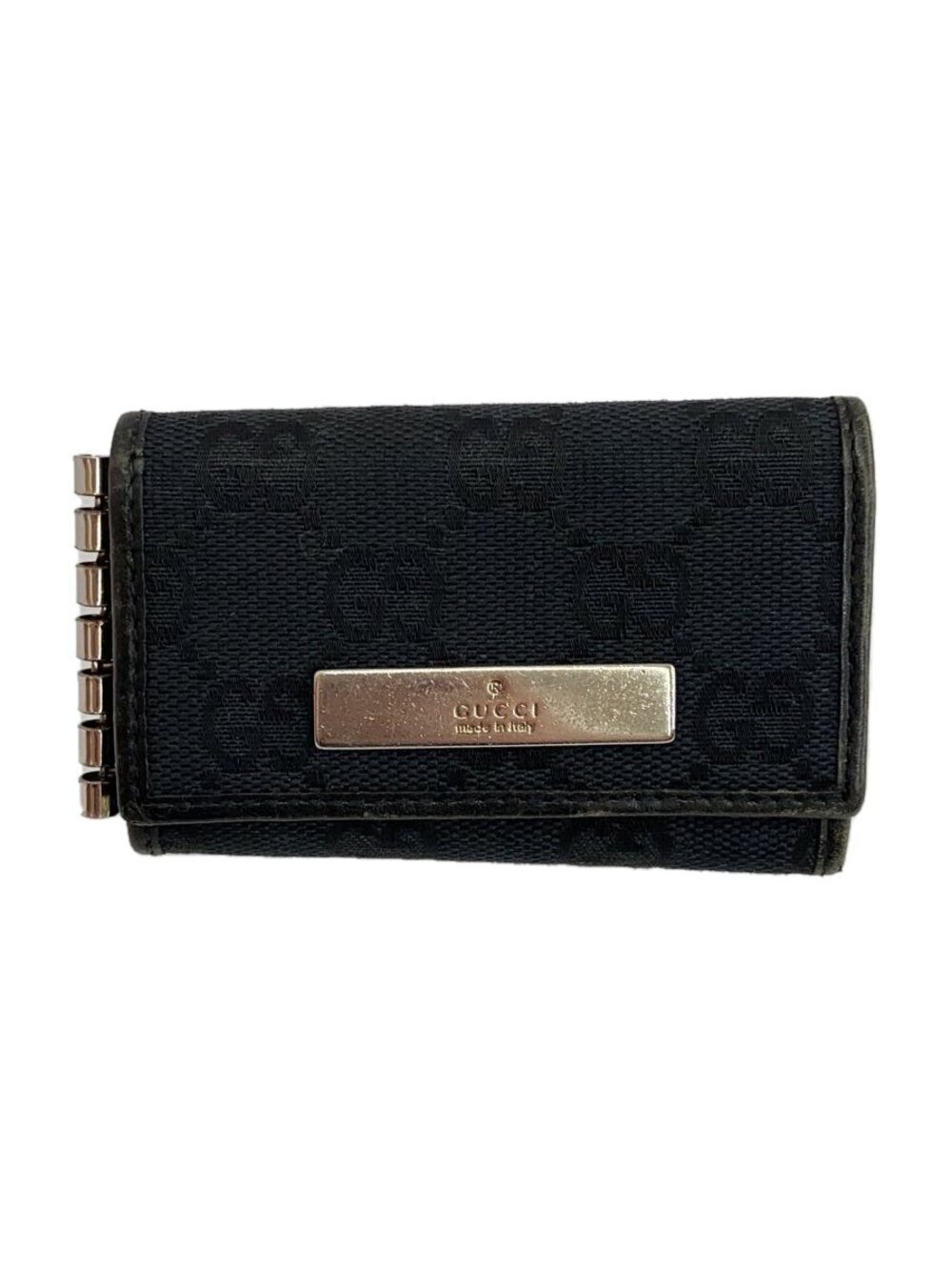 Gucci Key Case Wallet Black All over